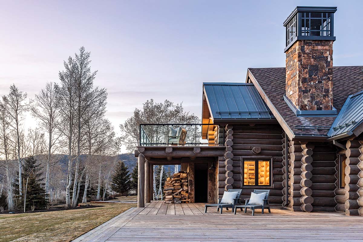 House Tour: Log Rhythms