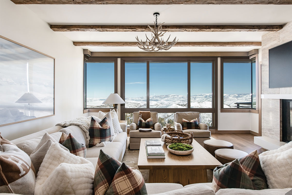 Sky High: A Deer Valley Condo Becomes a Modern Lodge Style Home Getaway
