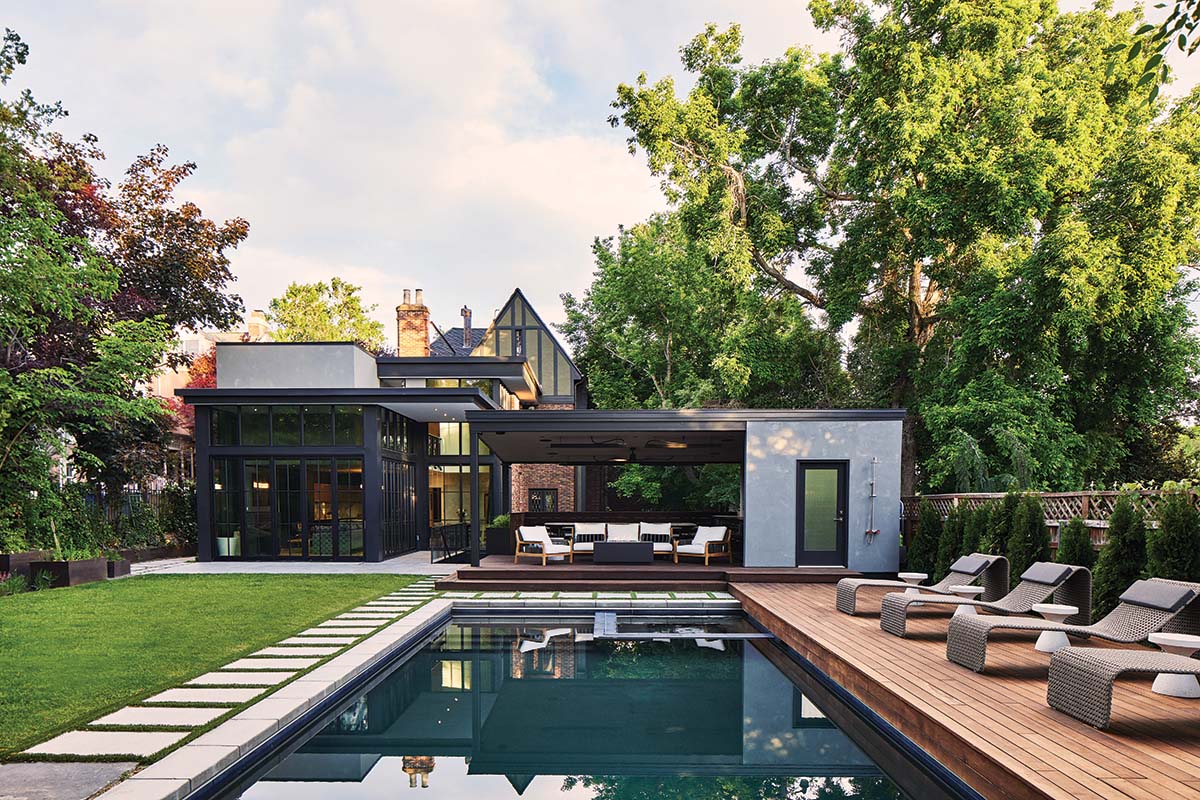 House Tour: Modern Tudor Addition