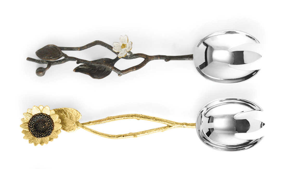 Beautifully Handled: Floral Serving Set