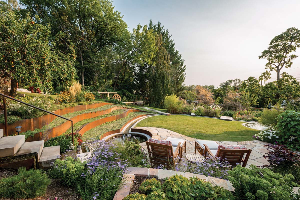 Go With The Flow: A Landscape Refresh at Gilmer Farms