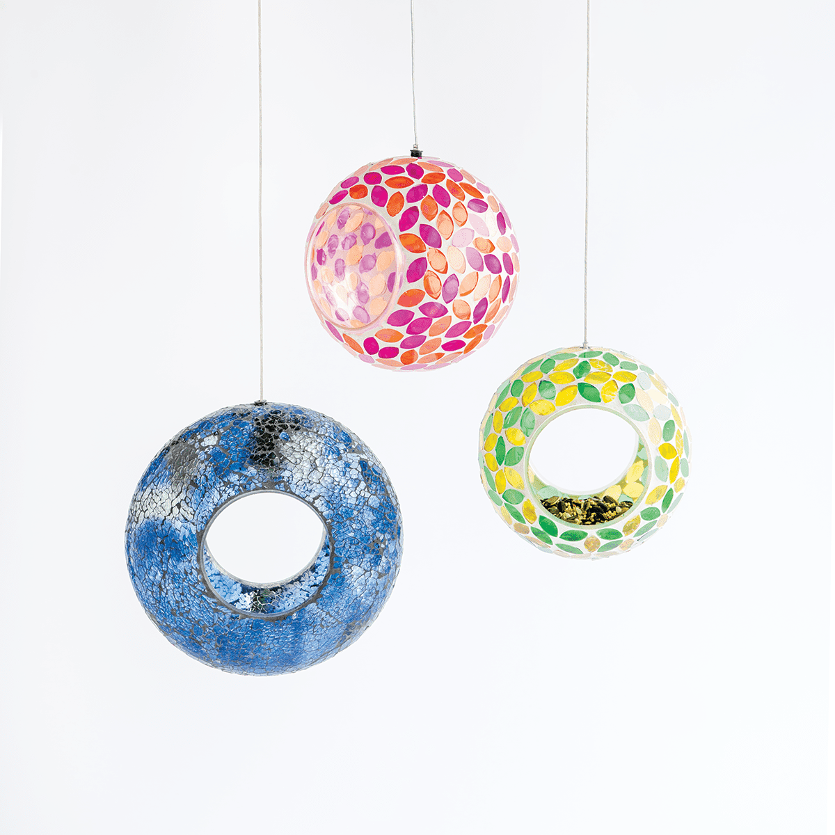 Cheep Eats: Glass Birdfeeders