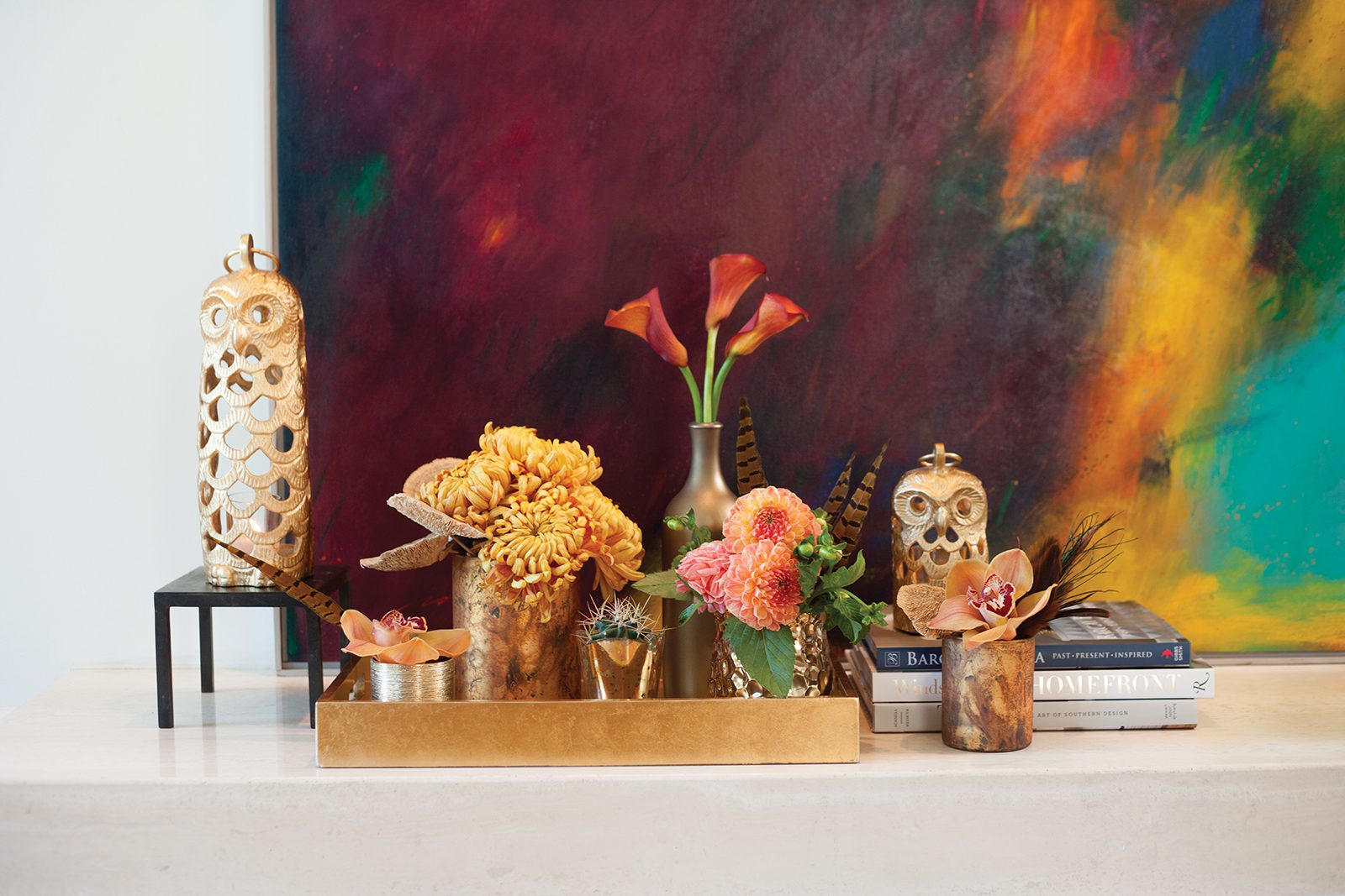 Make a Big Statement with Autumn’s Small Florals