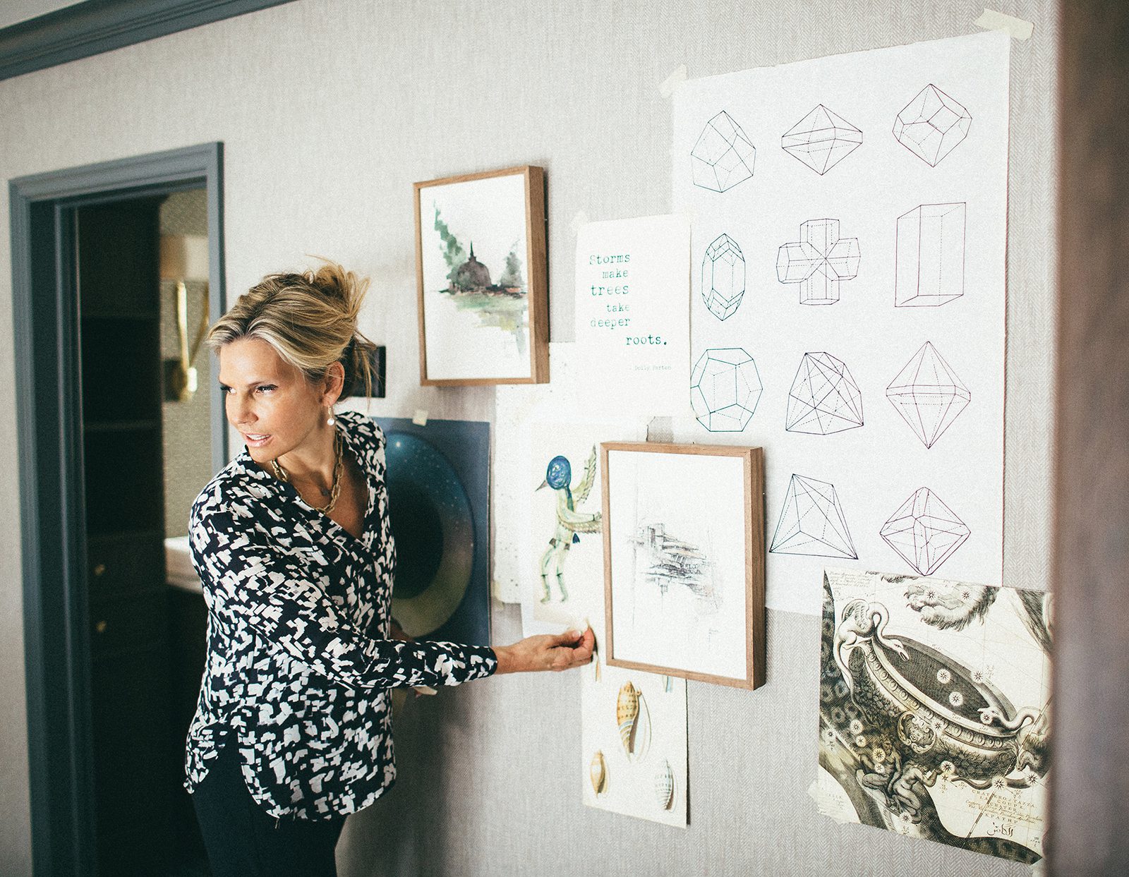 It’s A Wonder: Creating Gallery Walls with Designer Anne-Marie Barton