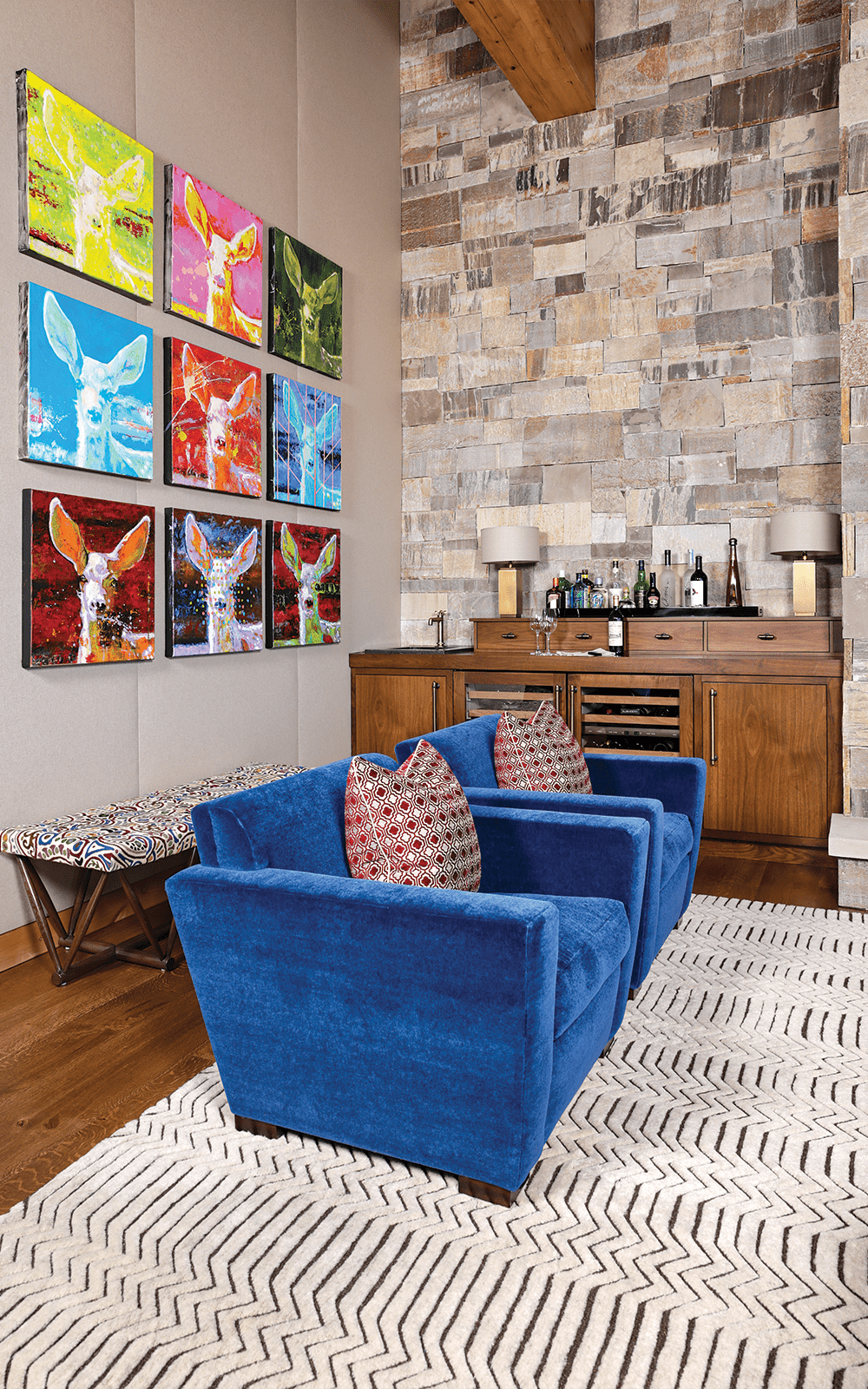 House Tour: Ski Home Makeover by Jeff Landry